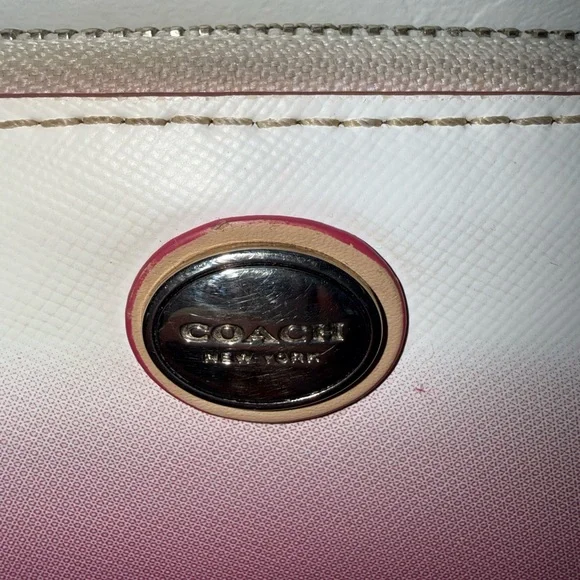 Coach Peyton Ombré Accordion Zip Around Wallet - Picture 2 of 14